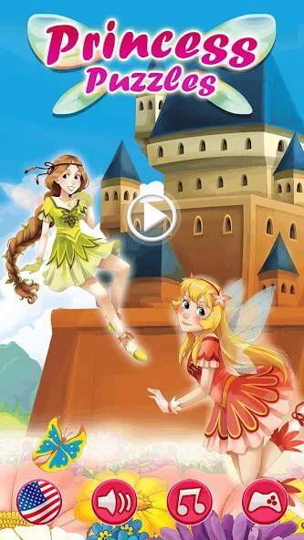 Скачать взломанную принцесса и девочек Пазлы [МОД открыто все] на Андроид - Версия 1.7.9 apk