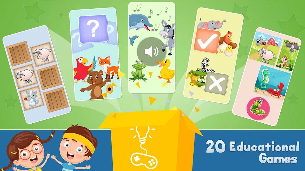 Скачать взломанную Игра головоломка для детей [МОД безлимитные деньги] на Андроид - Версия 0.8.5 apk