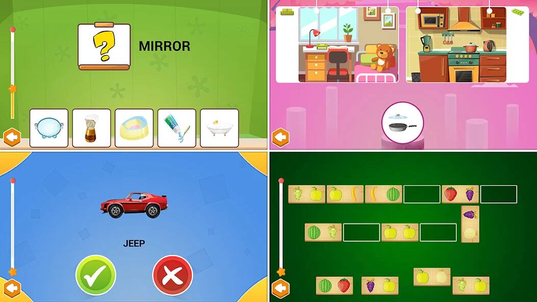 Скачать взломанную Игра головоломка для детей [МОД безлимитные деньги] на Андроид - Версия 0.8.5 apk