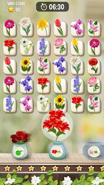 Скачать взломанную Zen Blossom: Flower Tile Match [МОД много монет] на Андроид - Версия 1.8.7 apk