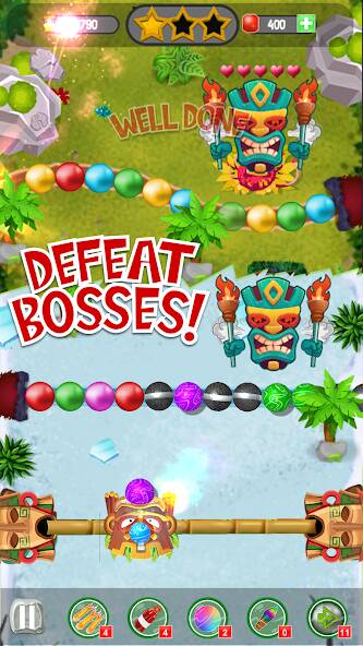 Скачать взломанную Jungle Marble Blast Games [МОД много монет] на Андроид - Версия 0.7.1 apk