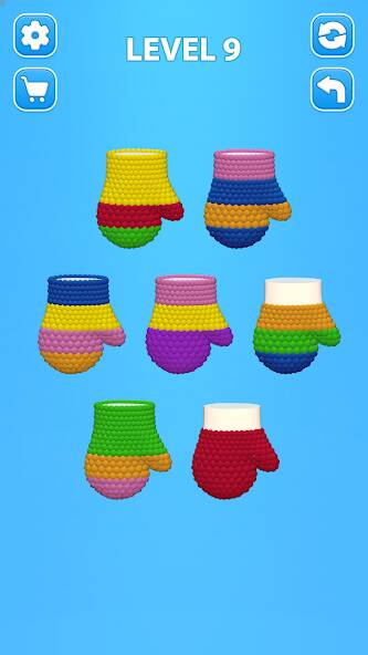 Скачать взломанную Cozy Knitting: Color Sort Game [МОД безлимитные деньги] на Андроид - Версия 2.1.4 apk