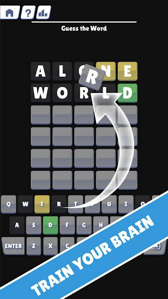 Скачать взломанную Wordly - Угадай слово [МОД безлимитные деньги] на Андроид - Версия 1.2.3 apk