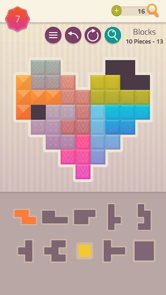 Скачать взломанную Polygrams - Tangram Puzzles [МОД открыто все] на Андроид - Версия 1.3.9 apk