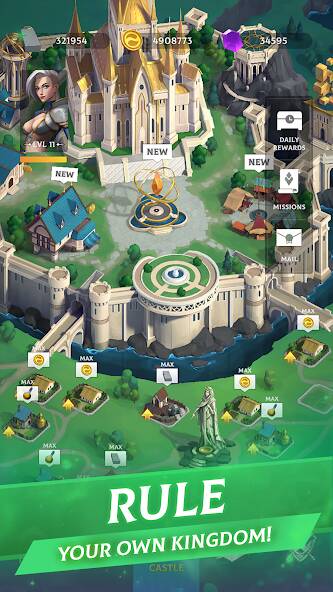 Скачать взломанную Puzzle Legends: Match-3 RPG [МОД открыто все] на Андроид - Версия 1.7.5 apk