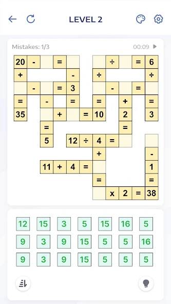 Скачать взломанную Математические игры Crossmath [МОД безлимитные деньги] на Андроид - Версия 2.6.7 apk