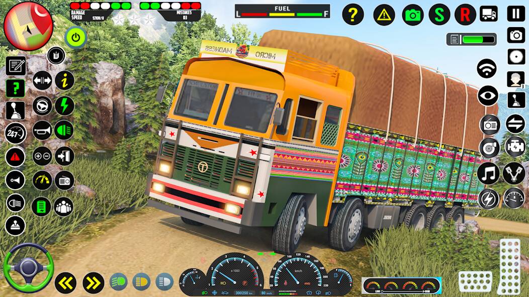 Скачать взломанную Real Indian Truck Games 3d [МОД безлимитные деньги] на Андроид - Версия 2.2.9 apk