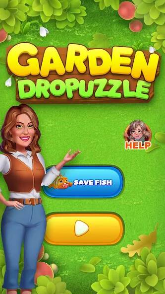 Скачать взломанную Garden Dropuzzle [МОД много монет] на Андроид - Версия 0.1.9 apk