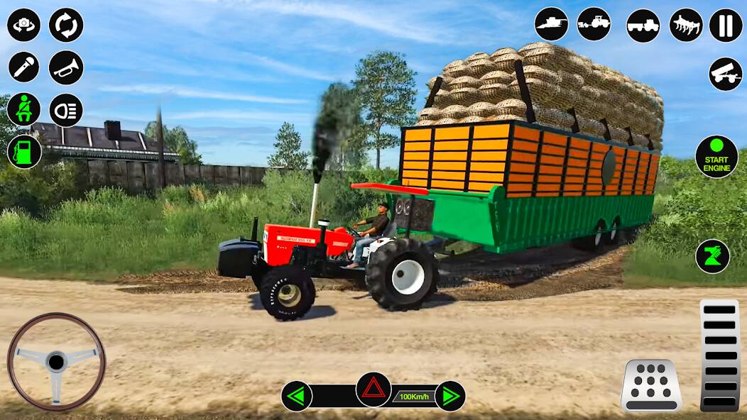 Скачать взломанную Симулятор тракторной фермы [МОД безлимитные деньги] на Андроид - Версия 2.4.6 apk