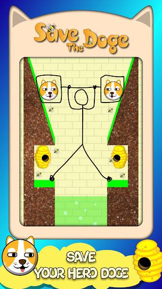 Скачать взломанную Спасите дожа: собачьи игры [МОД безлимитные деньги] на Андроид - Версия 2.1.4 apk