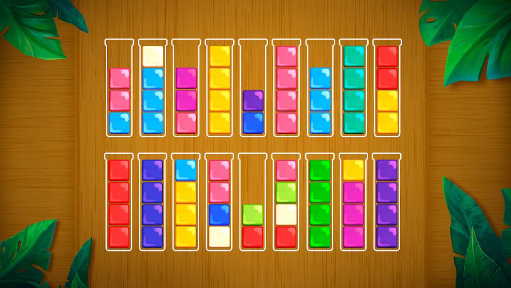 Скачать взломанную Block King - Brain Puzzle Game [МОД открыто все] на Андроид - Версия 1.8.3 apk