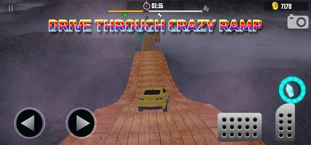 Скачать взломанную Ramp Car Stunt Challenge [МОД открыто все] на Андроид - Версия 1.4.3 apk