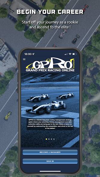 Скачать взломанную GPRO - Classic racing manager [МОД много монет] на Андроид - Версия 1.6.6 apk