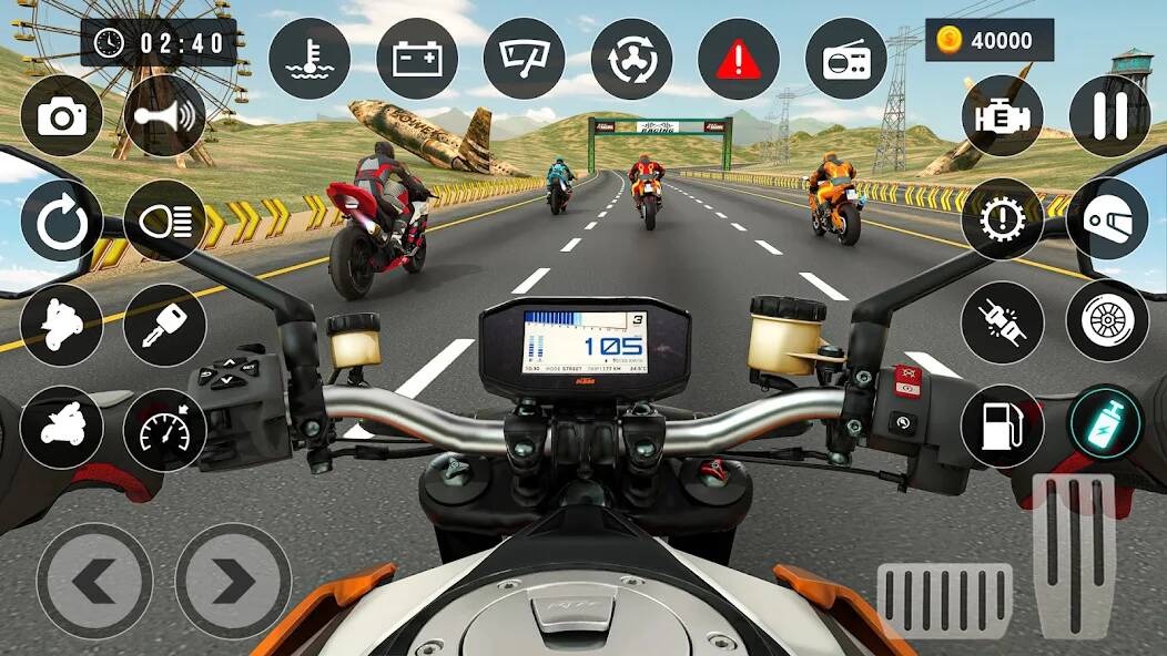 Скачать взломанную Bike Racing Games - Bike Game [МОД безлимитные деньги] на Андроид - Версия 2.5.1 apk