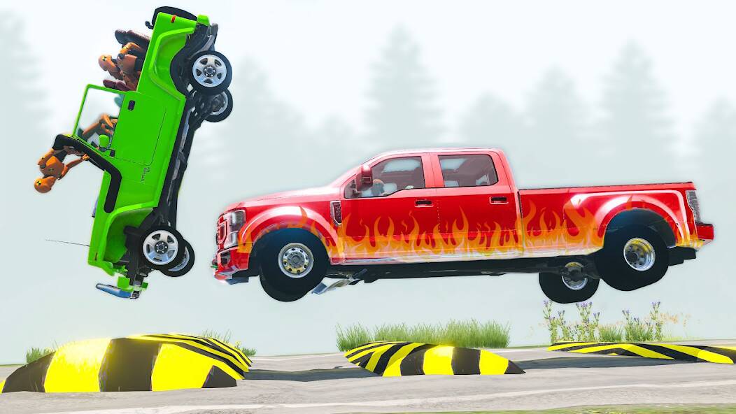 Скачать взломанную Car Crash: 3D Mega Demolition [МОД много монет] на Андроид - Версия 1.5.5 apk