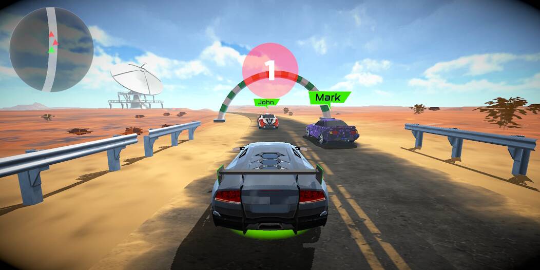 Скачать взломанную Rally Car : Extreme Fury Race [МОД безлимитные деньги] на Андроид - Версия 2.4.7 apk