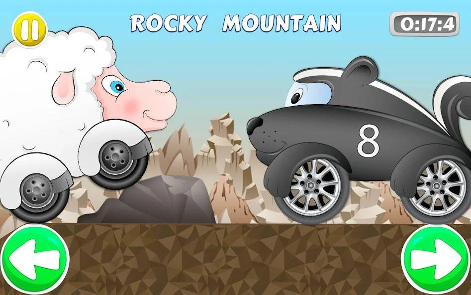 Скачать взломанную гоночная машину игра для детей [МОД много монет] на Андроид - Версия 2.2.1 apk