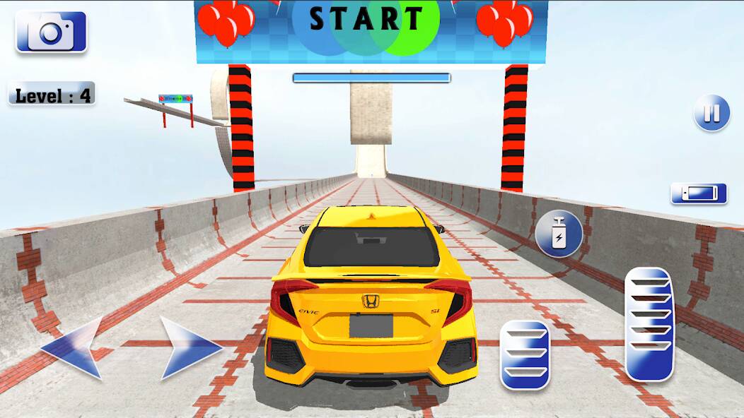 Скачать взломанную Сумасше автомобильные трюки GT [МОД открыто все] на Андроид - Версия 1.4.4 apk