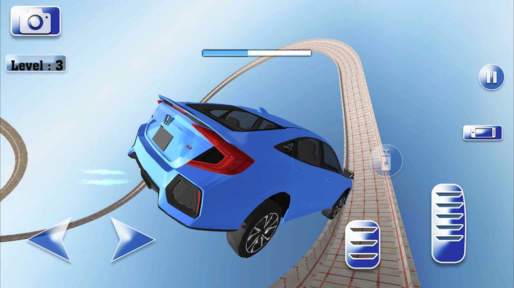 Скачать взломанную Сумасше автомобильные трюки GT [МОД открыто все] на Андроид - Версия 1.4.4 apk