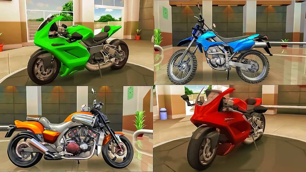 Скачать взломанную Moto Traffic Bike Race Game 3d [МОД безлимитные деньги] на Андроид - Версия 0.6.6 apk