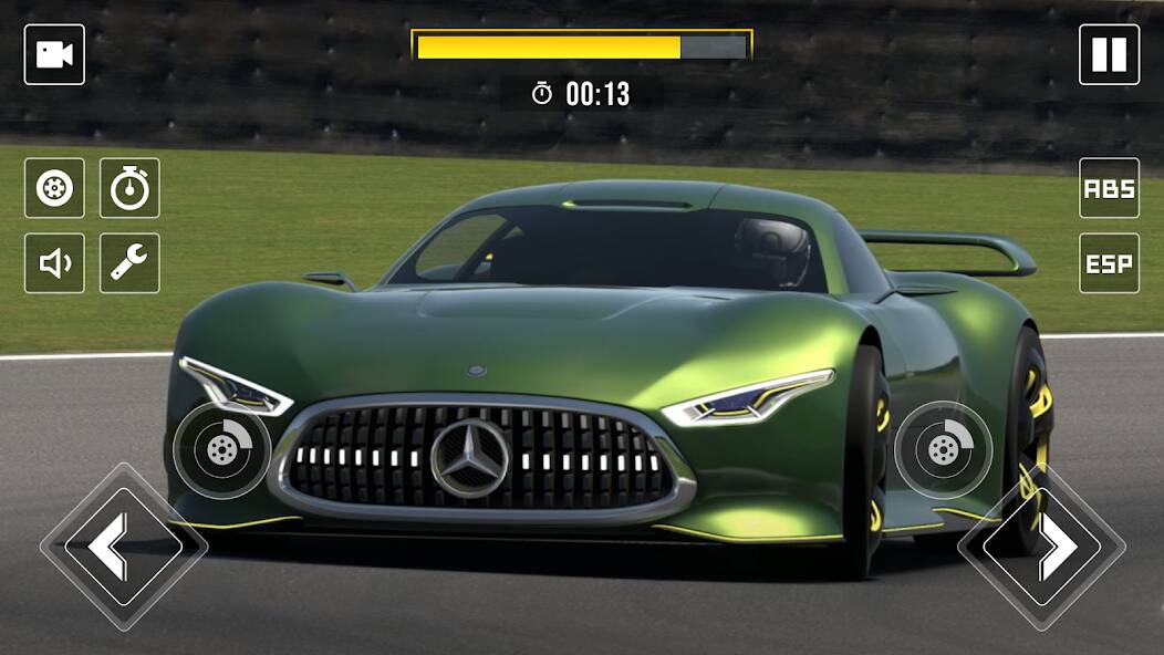 Скачать взломанную Drive Mercedes Benz Vision Car [МОД много монет] на Андроид - Версия 1.1.1 apk