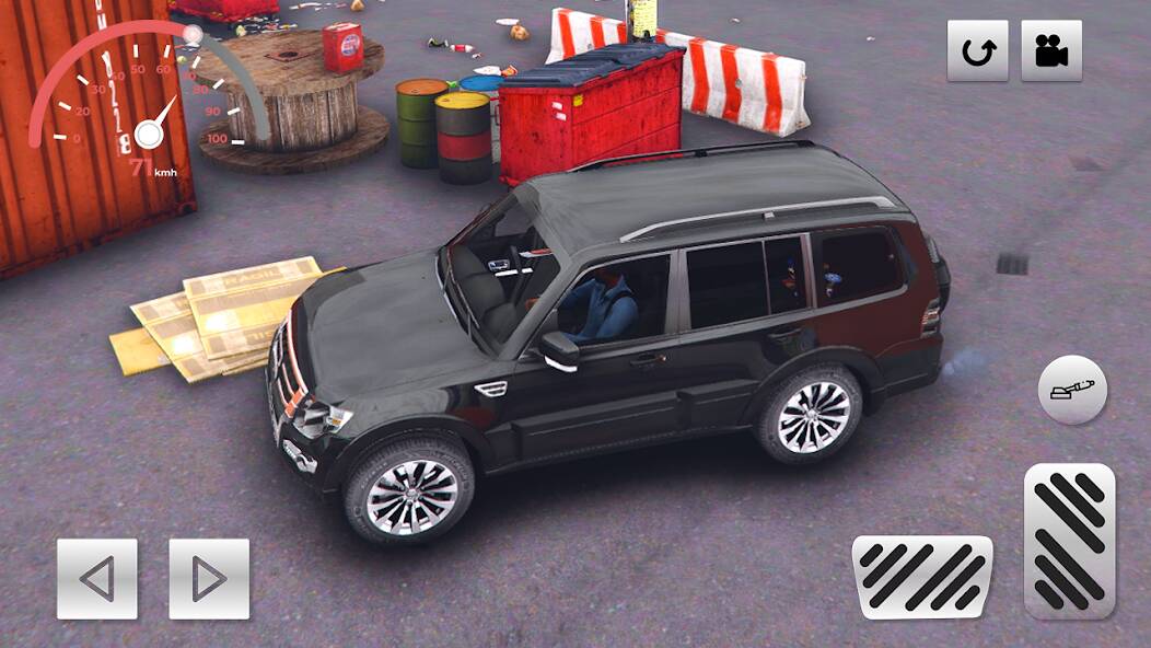 Скачать взломанную Pajero Sport: 4x4 Jeep Cars [МОД открыто все] на Андроид - Версия 1.4.2 apk