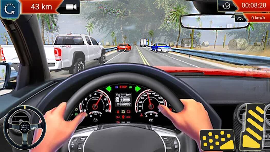 Скачать взломанную Traffic Racer Traffic Games [МОД безлимитные деньги] на Андроид - Версия 1.2.7 apk