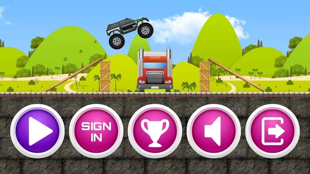 Скачать взломанную Crazy Truck [МОД открыто все] на Андроид - Версия 1.2.3 apk