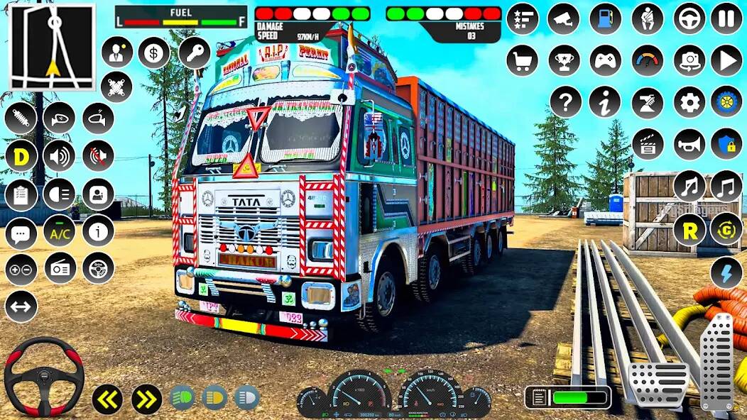 Скачать взломанную Внедорожные грузовые игры 3d [МОД открыто все] на Андроид - Версия 2.4.7 apk