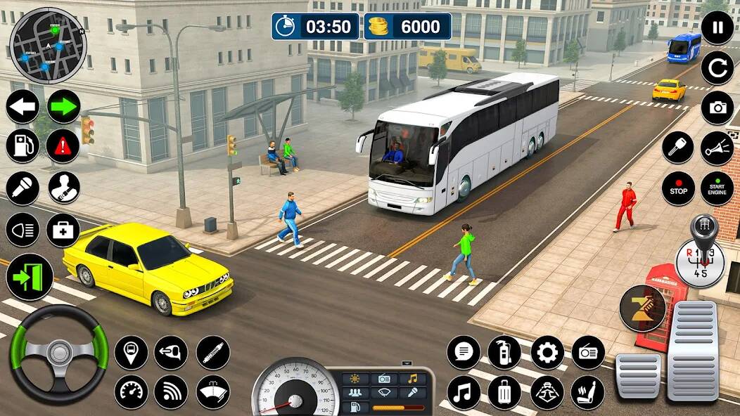 Скачать взломанную Вождение автобуса - Симуляторы [МОД много монет] на Андроид - Версия 2.6.5 apk