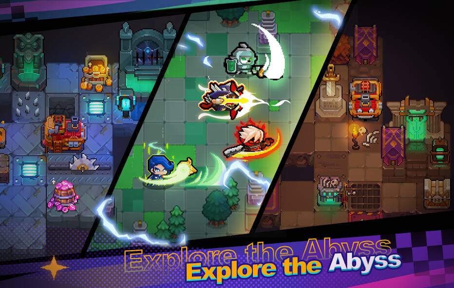 Скачать взломанную Abyss & War - Adventure, Arena [МОД открыто все] на Андроид - Версия 2.2.2 apk