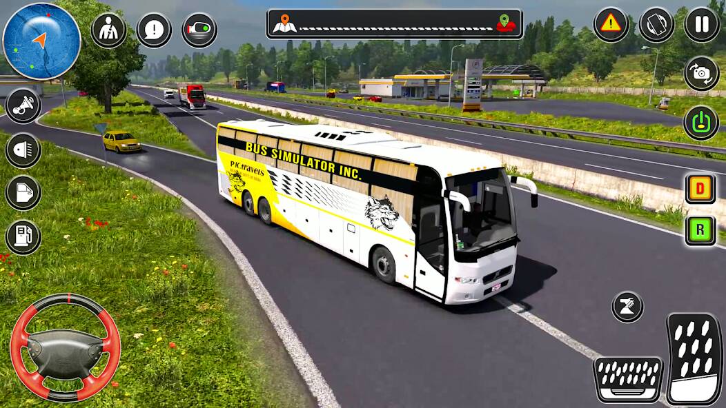 Скачать взломанную Внедорожная автобусная игра 3d [МОД открыто все] на Андроид - Версия 2.8.4 apk