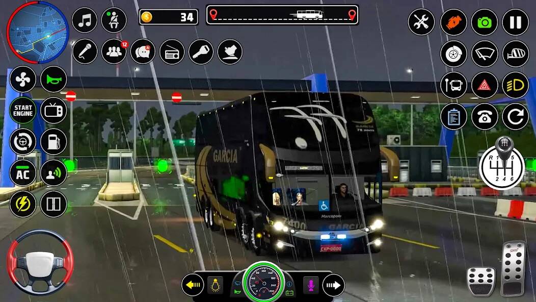 Скачать взломанную Public Coach Bus Driving Game [МОД много монет] на Андроид - Версия 2.9.9 apk