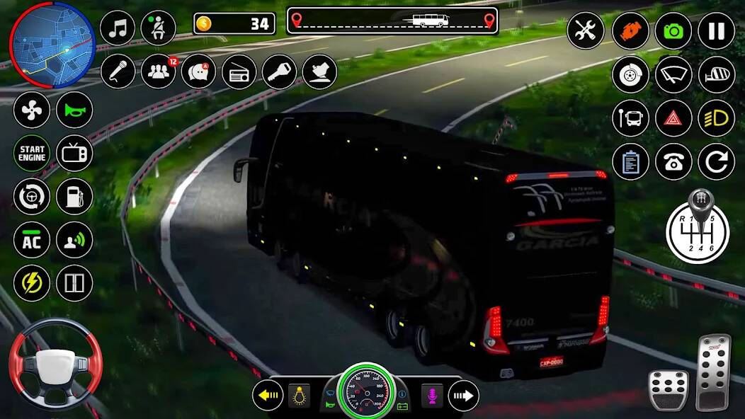 Скачать взломанную Public Coach Bus Driving Game [МОД много монет] на Андроид - Версия 2.9.9 apk