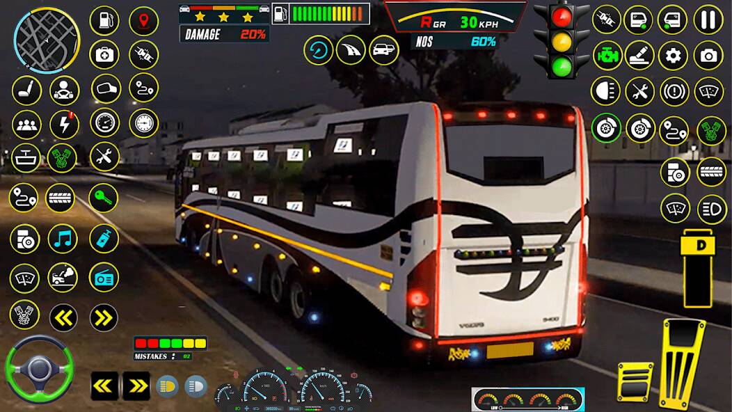 Скачать взломанную США умный автобус игры 3d [МОД много монет] на Андроид - Версия 2.3.9 apk