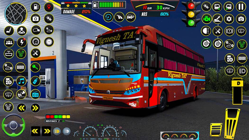 Скачать взломанную США умный автобус игры 3d [МОД много монет] на Андроид - Версия 2.3.9 apk