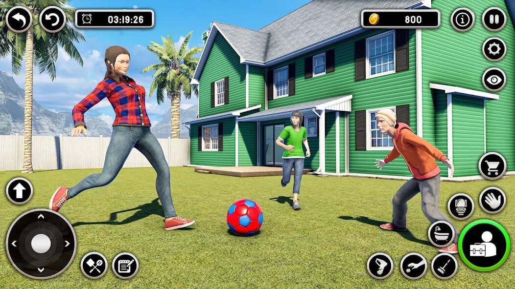 Скачать взломанную Игра Virtual Mom Simulator [МОД безлимитные деньги] на Андроид - Версия 2.3.3 apk