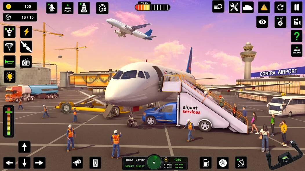 Скачать взломанную City Pilot Cargo Plane Games [МОД открыто все] на Андроид - Версия 1.1.1 apk