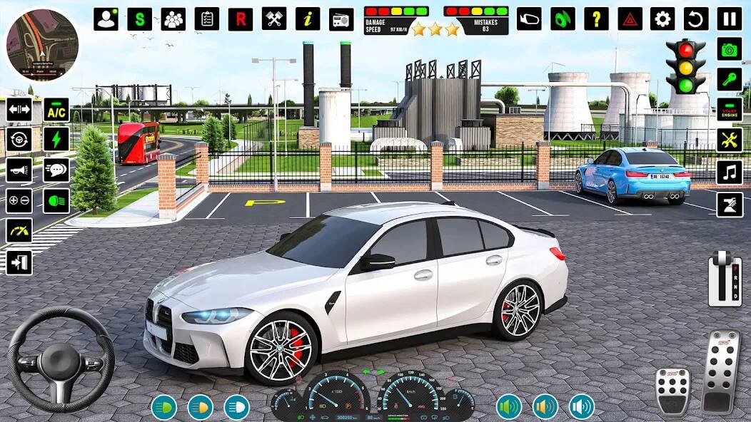 Скачать взломанную симулятор вождения автомобиля [МОД безлимитные деньги] на Андроид - Версия 1.7.3 apk
