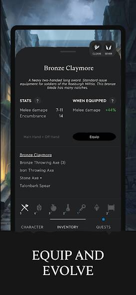 Скачать взломанную Eldrum: Red Tide - Text RPG [МОД открыто все] на Андроид - Версия 0.7.7 apk