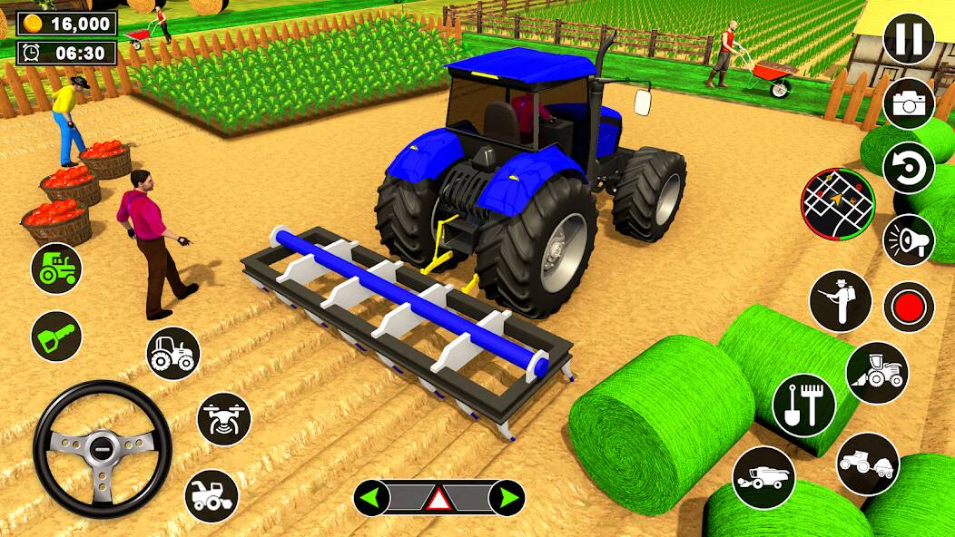 Скачать взломанную Real Tractor Driving Simulator [МОД безлимитные деньги] на Андроид - Версия 2.2.5 apk