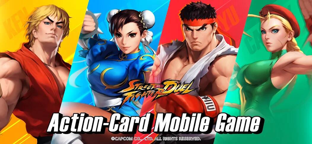 Скачать взломанную Street Fighter: Duel [МОД много монет] на Андроид - Версия 2.2.9 apk
