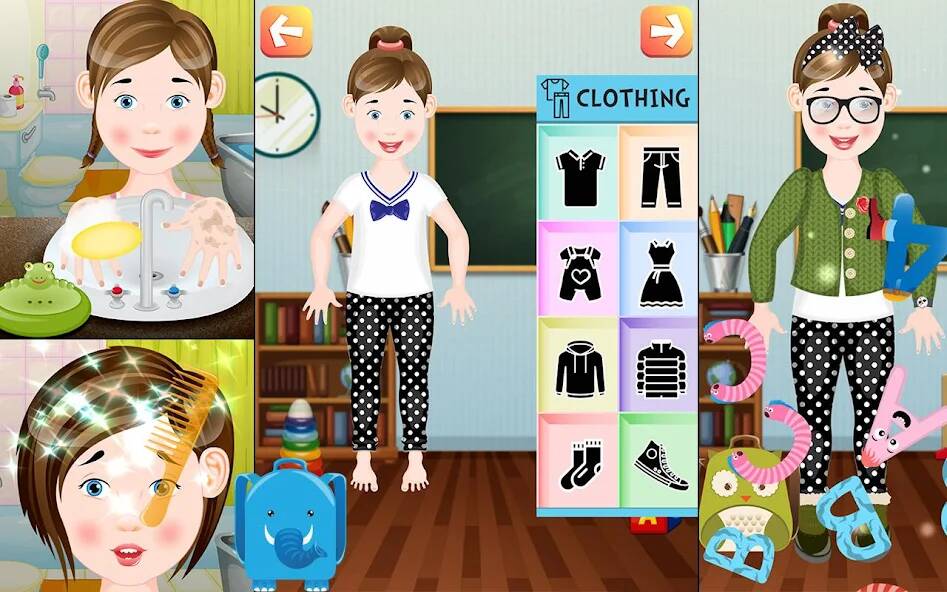 Скачать взломанную Игра одевалки для девочек [МОД открыто все] на Андроид - Версия 0.5.1 apk