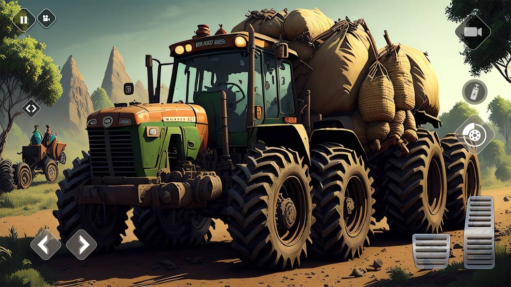 Скачать взломанную Игры про вождение трактора [МОД открыто все] на Андроид - Версия 1.5.3 apk