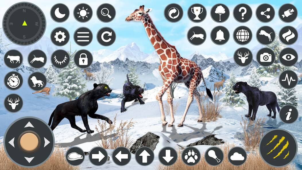 Скачать взломанную черная пантера: жизнь животных [МОД открыто все] на Андроид - Версия 1.4.3 apk