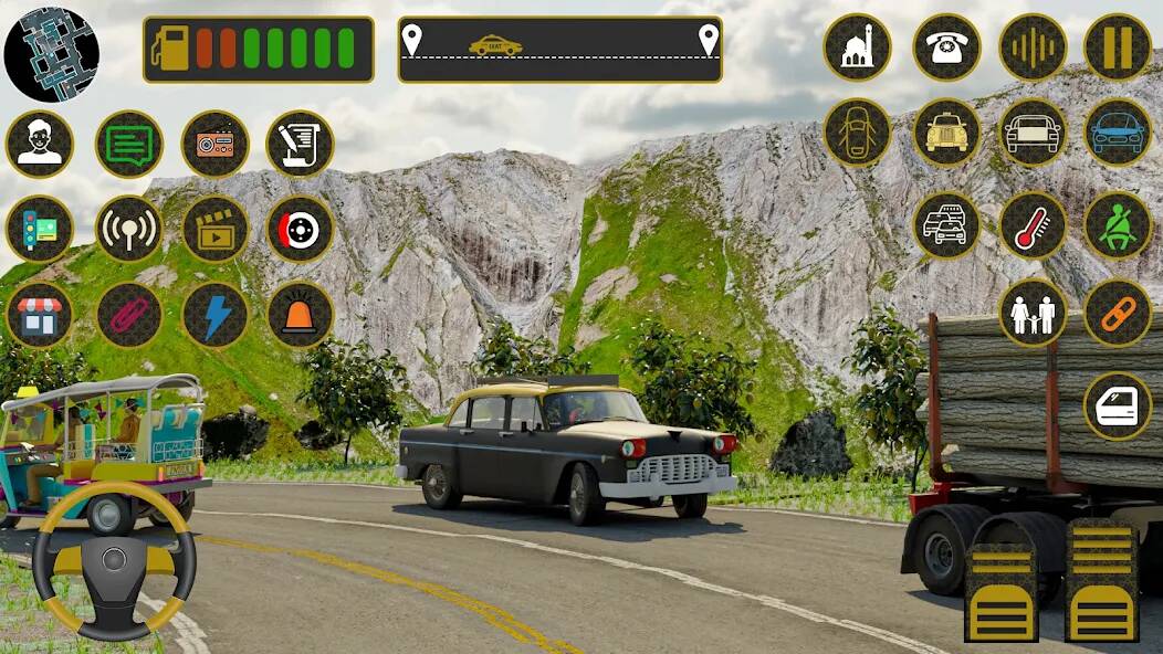 Скачать взломанную Indian Taxi Simulator car Game [МОД безлимитные деньги] на Андроид - Версия 0.6.7 apk