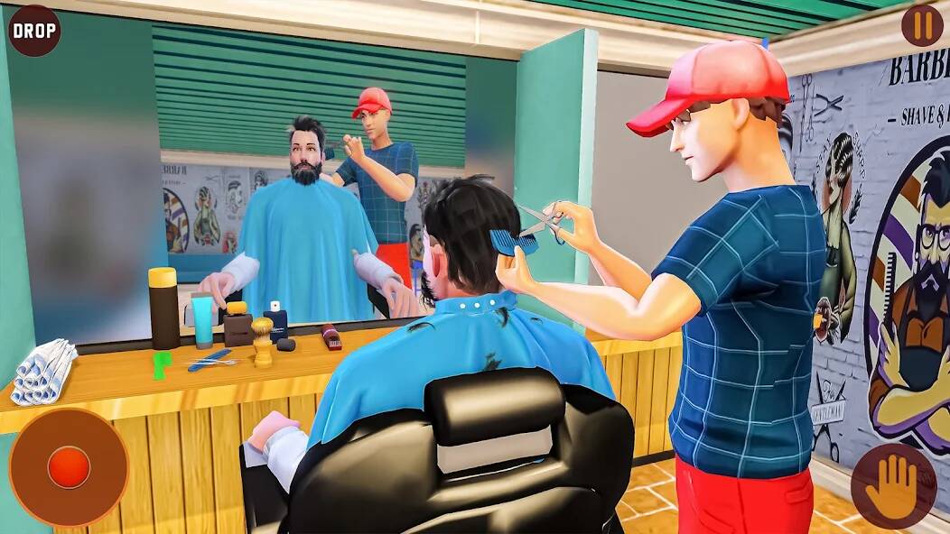 Скачать взломанную Barber Shop 3D: Fade Master [МОД открыто все] на Андроид - Версия 1.3.6 apk