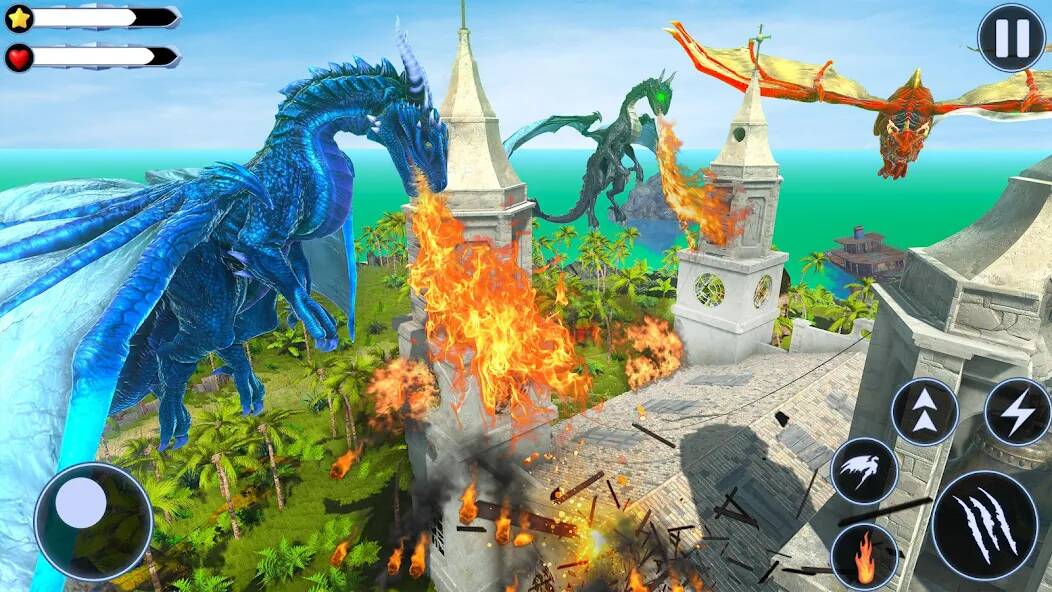 Скачать взломанную Legend Dragon Family Simulator [МОД безлимитные деньги] на Андроид - Версия 2.5.7 apk