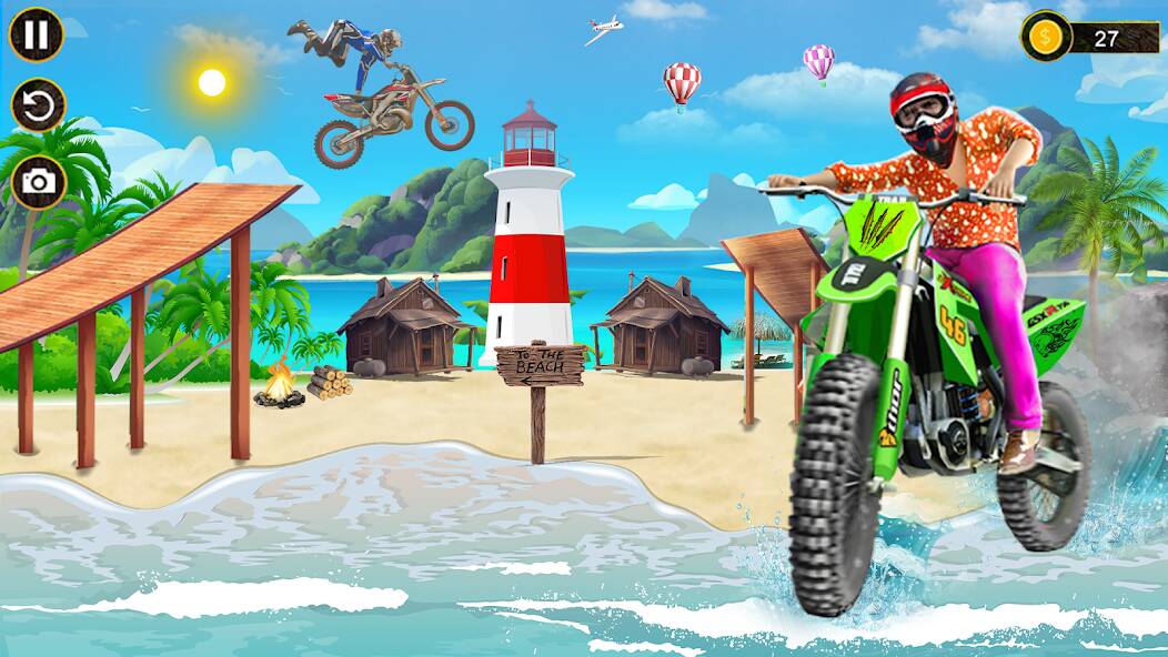 Скачать взломанную Dirt Bike Racing 3D:Bike Games [МОД безлимитные деньги] на Андроид - Версия 2.3.8 apk