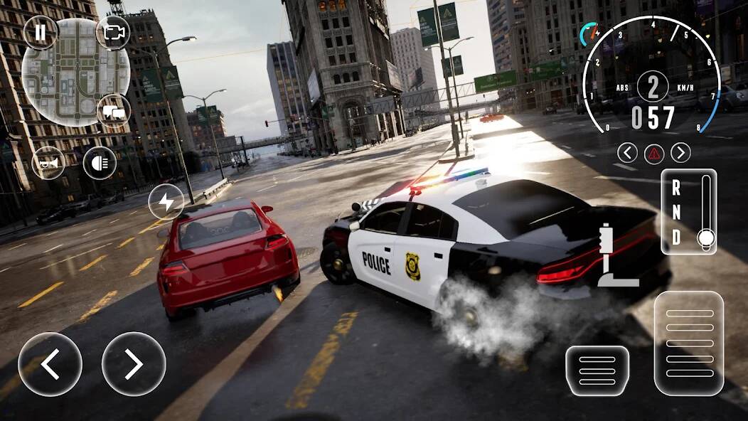 Скачать взломанную Police Car Simulator 2023 [МОД безлимитные деньги] на Андроид - Версия 2.2.1 apk